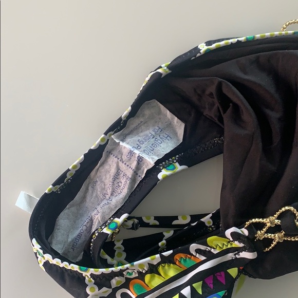 NWT Trina Turk string bikini bottom gold accents - Picture 9 of 9